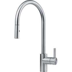FRANKE EOS NEO DOCCIA GRIFO MONOCOMANDO PARA FREGADERO CAÑO ALTO EXTRAÍBLE ACERO INOXIDABLE SATINADO