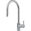 FRANKE EOS NEO DOCCIA SINGLE LEVER SINK MIXER TAP SATIN STAINLESS STEEL