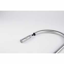 FRANKE EOS NEO DOCCIA GRIFO MONOCOMANDO PARA FREGADERO CAÑO ALTO EXTRAÍBLE ACERO INOXIDABLE SATINADO