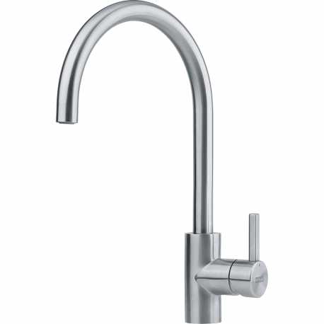 FRANKE EOS NEO ROBINET MITIGEUR MONOCOMMANDE ACIER INOX BROSSÉ