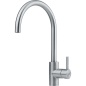 FRANKE EOS NEO SINGLE LEVER SINK MIXER TAP SATIN STAINLESS STEEL