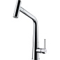 FRANKE ICON PULL DOCCIA MISCELATORE MONOCOMANDO CON DOCCETTA CROMATO