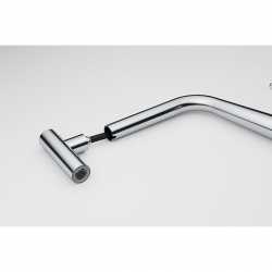 FRANKE ICON PULL DOCCIA EINHAND SPÜLTISCHMISCHER CHROM