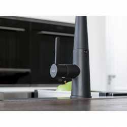 FRANKE ICON PULL DOCCIA EINHAND SPÜLTISCHMISCHER BLACK MATT