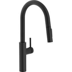 FRANKE SLIDE-IN DOCCIA SINGLE LEVER SINK MIXER TAP BLACK MATT