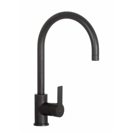 SCHOCK NEW AQUAALTO GRIFO MONOCOMANDO PARA FREGADERO NEGRO