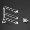 SMEG MTD5CR GRIFO MONOCOMANDO TELESCÓPICO PARA FREGADERO CAÑO  EXTRAÍBLE CROMO