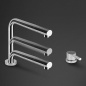 SMEG MT5DCR ROBINET MITIGEUR MONOCOMMANDE TÉLESCOPIQUE AVEC DOUCHETTE EXTRACTIBLE CHROMÉ