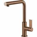 SMEG MD22CUX MISCELATORE MONOCOMANDO CON DOCCETTA ESTRAIBILE RAME