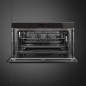 SMEG SFPR9604TNR EINBAUBACKOFEN PYROLYSE SCHWARZ DOLCE STIL NOVO 90 CM