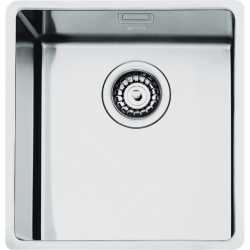 SMEG VFU45SFR MIRA UNDERMOUNTED KITCHEN SINK SINGLE BOWL BRUSHED STAINLESS STEEL