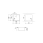 LAVELLO SOTTOTOP SMEG VFU45SFR MONOVASCA ACCIAIO INOX