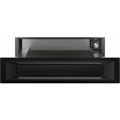SMEG CPR915N WÄRMESCHUBLADE SCHWARZ VICTORIA