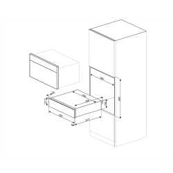 SMEG CPR915N CAJÓN CALIENTAPLATOS NEGRO ESTÉTICA VICTORIA