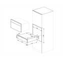 SMEG CPR915P WARMING DRAWER CREAM AESTHETICS VICTORIA