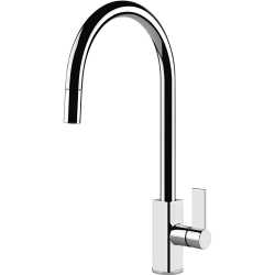 SMEG MRMG4DCR EINHAND SPÜLTISCHMISCHER MIT VERSTELLBARER BRAUSE CHROM