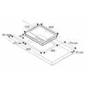 LA GERMANIA P6401D9X/19 GAS HOB FUTURA 60 STAINLESS STEEL 60 CM