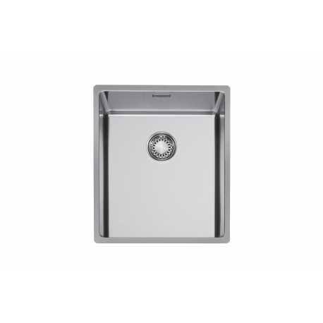 CM IN-TECH 38x44 FREGADERO DE UN SENO ACERO INOX