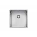 CM IN-TECH 44x44 FREGADERO DE UN SENO ACERO INOX