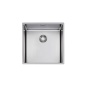 CM IN-TECH 44x44 FREGADERO DE UN SENO ACERO INOX