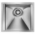 CM FOCUS 50x45 KITCHEN SINK 1BOWL BRUSHED STAINLESS STEEL - MADE IN ITALY