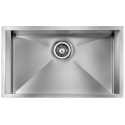 CM FOCUS 77x45 KITCHEN SINK 1BOWL BRUSHED STAINLESS STEEL - MADE IN ITALY