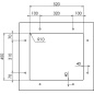 CM CALYPSO 58x51 ÉVIER 1 CUVE ACIER INOXYDABLE BROSSÉ CM CALYPSO 58x51 ÉVIER 1 CUVE ACIER INOXYDABLE BROSSÉ