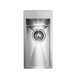 CM FILOQUADRA MIX 23x50 KITCHEN SINK 1 BOWL BRUSHED STAINLESS STEEL - MADE IN ITALY