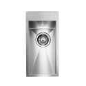 CM FILOQUADRA MIX 23x50 KITCHEN SINK 1 BOWL BRUSHED STAINLESS STEEL - MADE IN ITALY