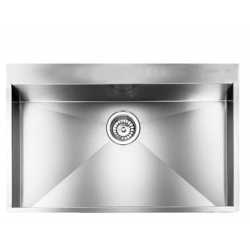 CM FILOQUADRA MIX 77x50 KITCHEN SINK 1 BOWL BRUSHED STAINLESS STEEL - MADE IN ITALY