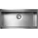 CM MAJOR 86x45 FREGADERO DE UN SENO ACERO INOX BAJO ENCIMERA