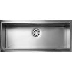 CM MAJOR 100x45 FREGADERO DE UN SENO ACERO INOX BAJO ENCIMERA