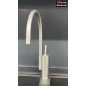 NOBILI KANG GRIFO MONOCOMANDO PARA FREGADERO ACERO INOXIDABLE SATINADO NIVEL ALTO
