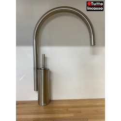 NOBILI KANG MISCELATORE LEVA ALTA ACCIAIO INOX SATINATO