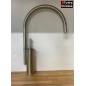 NOBILI KANG SINGLE LEVER SINK MIXER TAP BRUSHED STAINLESS STEEL